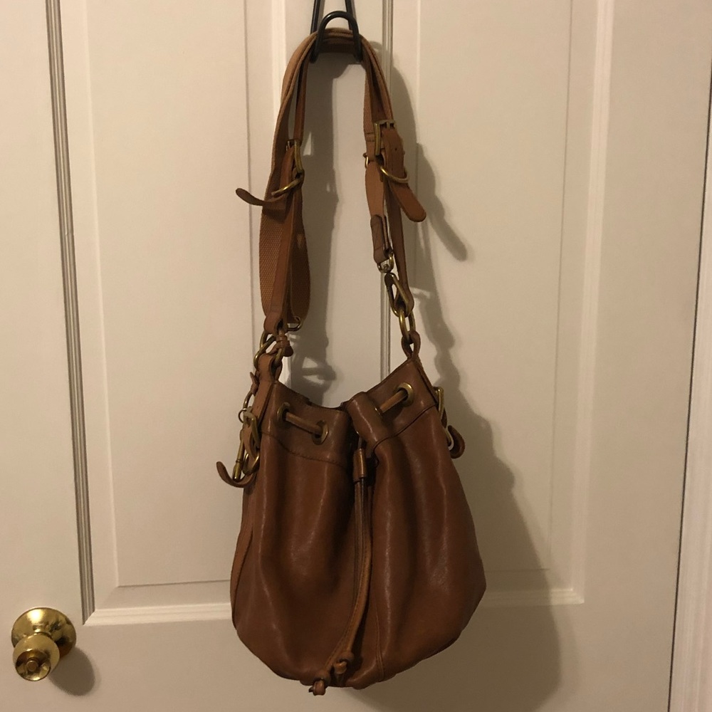 Fossil Bucket Bag